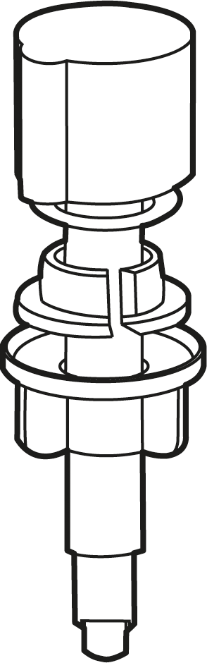 Verschraubung Drehnknopf